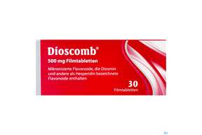 Dioscomb Filmtabl 500mg 30st, A-Nr.: 4969689 - 01