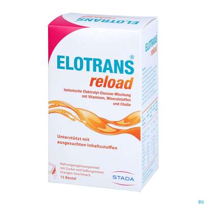 Elotrans Reload Pulver Orange Beute 15st, A-Nr.: 5724406 - 05