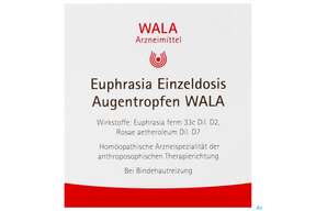 Euphrasia -wala Einzeldosis Augentropfen 0,5ml 5st, A-Nr.: 4967905 - 01