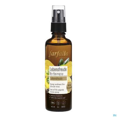 Farfalla Bio-raumspray Bergamotte Lebensfreude 75ml, A-Nr.: 4908162 - 01