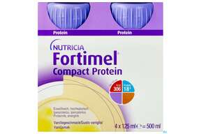 Fortimel/compact/protein 125ml Vitalflasche Vanille 4st, A-Nr.: 3948633 - 01