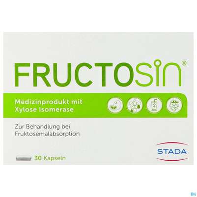Sie sehen eine Packung Fructosin Kapseln 30st, Produktbild: 01 Fructosin Kapseln 30st, A-Nr.: 4778883 - 01