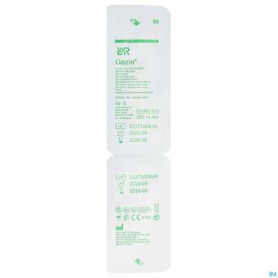 Sie sehen eine Packung Gazin Kugeltupfer Bw Steril Pflaumengross Gr.3 1x 5 5st, Produktbild: 01 Gazin Kugeltupfer Bw Steril Pflaumengross Gr.3 1x 5 5st, A-Nr.: 2574946 - 01