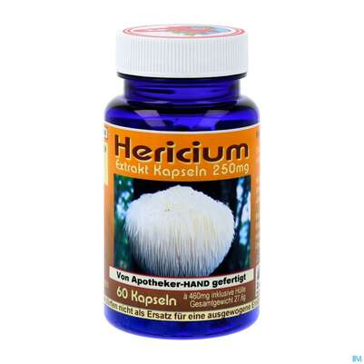 Hericium Kapseln 250mg 60st, A-Nr.: 4075437 - 04