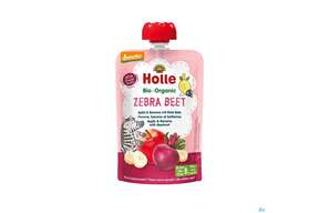 Holle Demeter Bio Fruechtepueree Ab 1 Jahr Bio Blue Bird Apfel/heidelbeer/hafer 100g, A-Nr.: 5080802 - 01