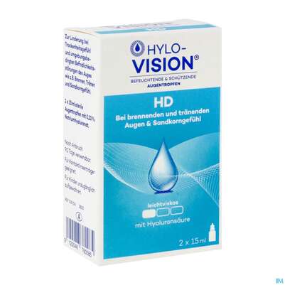 Augentropfen Hylo-vision Hd 15ml 2st, A-Nr.: 3829503 - 02