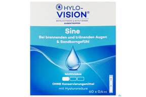 Augentropfen Hylo-vision Sine 0,4ml 60st, A-Nr.: 3829555 - 01