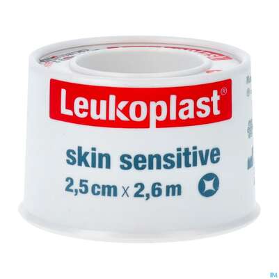Rollenpflaster Leukoplast Skin Sensitive Fixierverband Silikon Spule 2,5cmx 2,6m 76173 1st, A-Nr.: 5109865 - 05