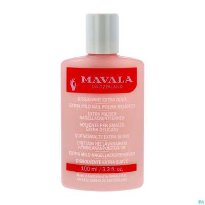 Sie sehen eine Packung Mavala Nagellackentferner Rosa 100ml, Produktbild: 02 Mavala Nagellackentferner Rosa 100ml, A-Nr.: 3054373 - 02