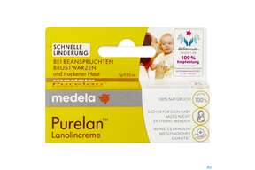 Medela Pure Lan Brustwarzencreme 7g, A-Nr.: 2048643 - 01