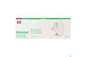Mullbinden Mollelast Lose 4mx10cm 20st, A-Nr.: 3288622 - 01