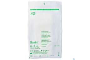 Mullkompressen Gazin Baumw.17faedig Steril 16fach 18x 8cm 5st, A-Nr.: 2570196 - 01