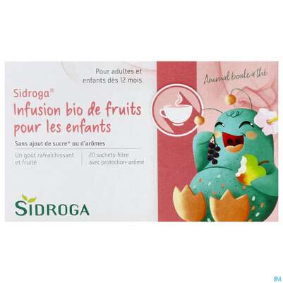 Sidroga Tee Doppelkammerbeutel Bio-kinder-fruechte 20st, A-Nr.: 2026825 - 01