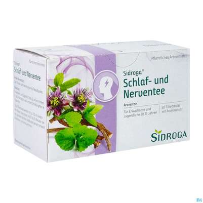 Sidroga Tee Doppelkammerbeutel Schlaf +nerventee 20st, A-Nr.: 3903984 - 03