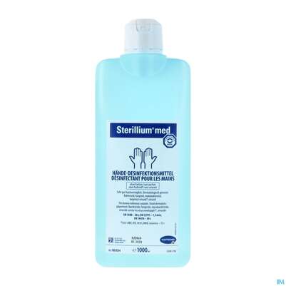Sie sehen eine Packung Sterillium Haendedesinfektion Med 1l, Produktbild: 02 Sterillium Haendedesinfektion Med 1l, A-Nr.: 3836035 - 02