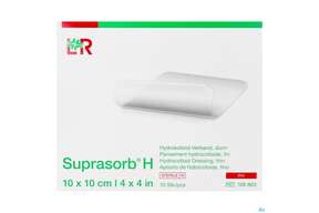 Suprasorb H Hydrokolloid-verband Duenn 10x10cm 10st, A-Nr.: 5095123 - 01