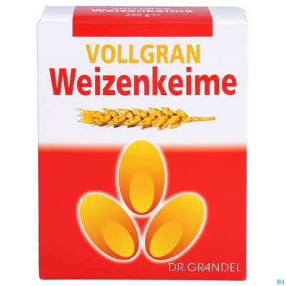 Sie sehen eine Packung Weizenkeime Dr.grandel Nr 1214 250g, Produktbild: 01 Weizenkeime Dr.grandel Nr 1214 250g, A-Nr.: 0169199 - 01