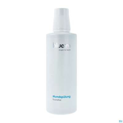 Sie sehen eine Packung Mundwasser/spuelung Bluem Bmmwi500 500ml, Produktbild: 02 Mundwasser/spuelung Bluem Bmmwi500 500ml, A-Nr.: 4847259 - 02