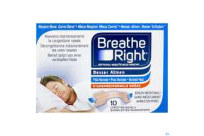 Nasen Strips Besser Atmen Breathe Right Nasen Pflaster Beige Normal 10st, A-Nr.: 5811513 - 01