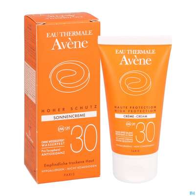 Sie sehen eine Packung Avène Sonnencreme Spf 30+ 50ml, Produktbild: 11 Avène Sonnencreme Spf 30+ 50ml, A-Nr.: 3290607 - 11