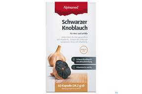 Knoblauch Kapseln Schwarz Vegan -alpinamed 60st, A-Nr.: 5386139 - 01