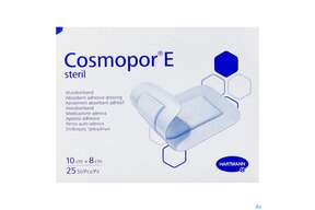 Wundverband Cosmopor/e Steril Selbstklebend 8x 10cm 25st, A-Nr.: 2773752 - 01