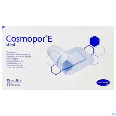 Wundverband Cosmopor/e Steril Selbstklebend 8x 15cm 25st, A-Nr.: 2773769 - 01