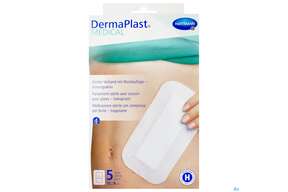 Wundpflaster Dermaplast/medical Selbstklebend Steril Atmungsaktiv 15x 9cm 5st, A-Nr.: 4489558 - 01