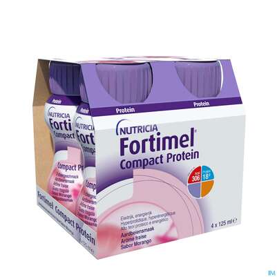 Fortimel/protein 200ml 1,5kcal Erdbeere 4st, A-Nr.: 4303312 - 05