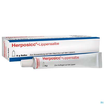 Herposicc Lippensalbe 8g, A-Nr.: 0025514 - 01