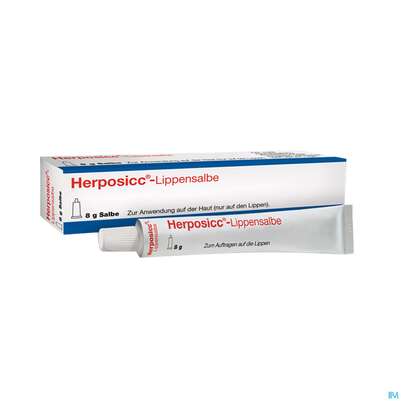 Herposicc Lippensalbe 8g, A-Nr.: 0025514 - 02