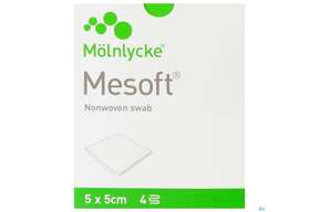 Vlieskompressen Mesoft/set Steril 5x 5cm 10x2 20st, A-Nr.: 3322744 - 01