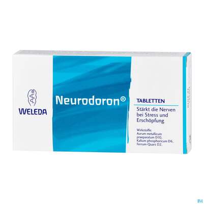 Sie sehen eine Packung Neurodoron Tabl 80st, Produktbild: 02 Neurodoron Tabl 80st, A-Nr.: 3194105 - 02