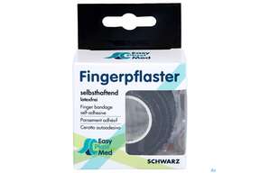 Easyplast Med Fingerpflaster 2,5cmx 5m Schwarz 1st, A-Nr.: 5723714 - 01