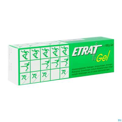 Sie sehen eine Packung Etrat Gel 100g, Produktbild: 02 Etrat Gel 100g, A-Nr.: 0545372 - 02
