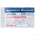 Sie sehen eine Packung Fingerlinge Leder/pharmag Gr 4 1st, Produktbild: 01 Fingerlinge Leder/pharmag Gr 4 1st, A-Nr.: 2679208 - 01