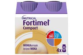Fortimel/compact/2.4 125ml Vitalflasche Cappuccino 4st, A-Nr.: 4294062 - 01
