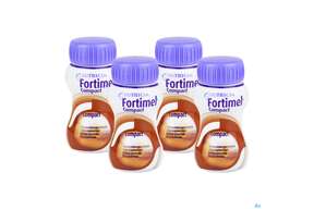 Fortimel/compact/2.4 125ml Vitalflasche Schokolade 4st, A-Nr.: 3817807 - 01