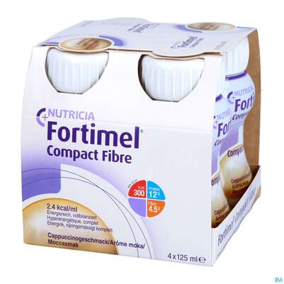 Fortimel/compact/fibre 125ml Vitalflasche Mocca 4st, A-Nr.: 3797915 - 02
