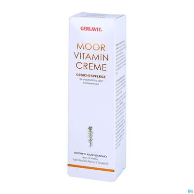 Sie sehen eine Packung Gehwol Gerlavit Moor Vitamin Creme Nr 64202 75ml, Produktbild: 02 Gehwol Gerlavit Moor Vitamin Creme Nr 64202 75ml, A-Nr.: 5598611 - 02