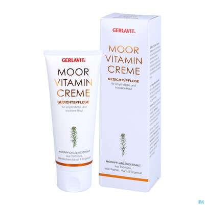Sie sehen eine Packung Gehwol Gerlavit Moor Vitamin Creme Nr 64202 75ml, Produktbild: 04 Gehwol Gerlavit Moor Vitamin Creme Nr 64202 75ml, A-Nr.: 5598611 - 04