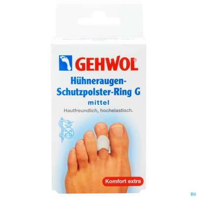 Huehneraugen Schutzpolster Gehwol/ring G Mittel Nr 64186 3st, A-Nr.: 4164980 - 01