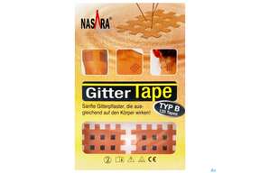 Tape Gittertape Triggertape Acutop Beige Typ B 2,8x3,6cm 120st, A-Nr.: 4608313 - 01