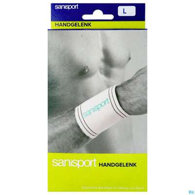 Handgelenksbandagen Sanisport Mit Velcroverschluss Nr 222182 L 1st, A-Nr.: 1615755 - 01