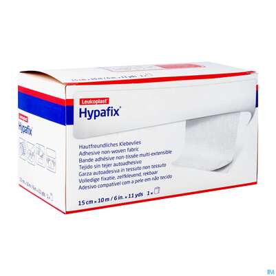 Sie sehen eine Packung Wundverband Hypafix Fixierverband 10mx15cm 7144303 1st, Produktbild: 02 Wundverband Hypafix Fixierverband 10mx15cm 7144303 1st, A-Nr.: 4260850 - 02