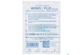 Injektionsspritzen U.zubeh. Verweilkanuelen Butterfly/wing-flo G 21 40021 1st, A-Nr.: 5269020 - 01