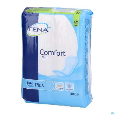 Sie sehen eine Packung Inkontinenz Tena Comfort Einlage Mini Plus 761425 30st, Produktbild: 02 Inkontinenz Tena Comfort Einlage Mini Plus 761425 30st, A-Nr.: 4854093 - 02