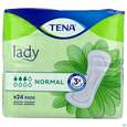 Sie sehen eine Packung Inkontinenz Tena/lady Einlage Normal K7 760406 24st, Produktbild: 01 Inkontinenz Tena/lady Einlage Normal K7 760406 24st, A-Nr.: 2717989 - 01