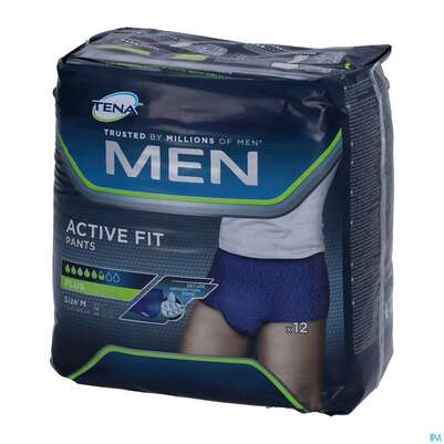 Inkontinenz Tena Men/active Fit Pants S/m Blau 12st, A-Nr.: 4745814 - 04