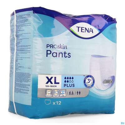 Sie sehen eine Packung Inkontinenz Tena Pants Plus Xl 792715 12st, Produktbild: 01 Inkontinenz Tena Pants Plus Xl 792715 12st, A-Nr.: 2865922 - 01